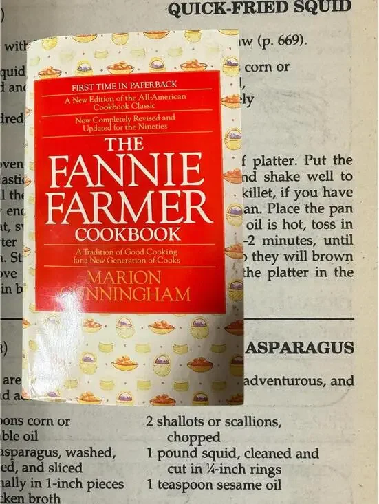 Vintage Fannie Farmer Cookbook, 1994 Paperback Edition