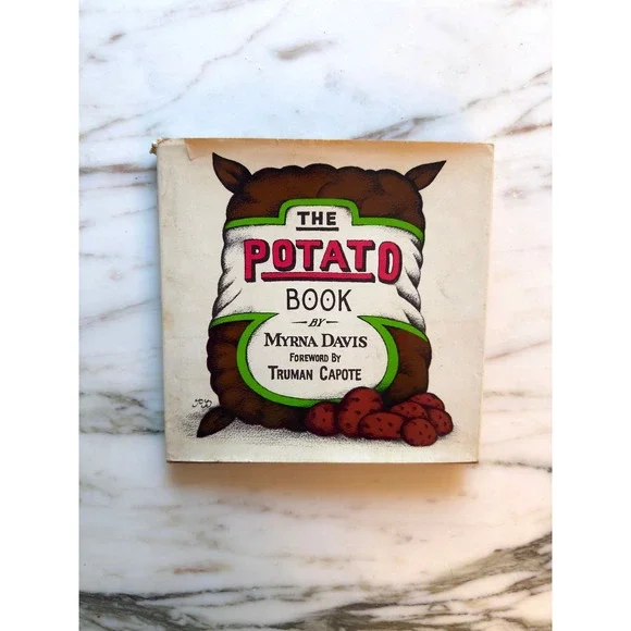 Vintage The Potato Book Cookbook Myrna Davis Truman Capote Foreword