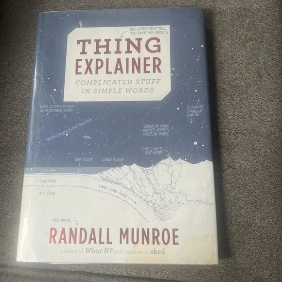 Randall Munroe Thing Explainer Book Like New Hardcover xkcd‎ Science