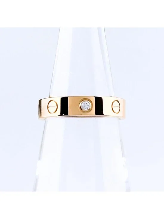Cartier Mini Love Ring PG Pink Gold