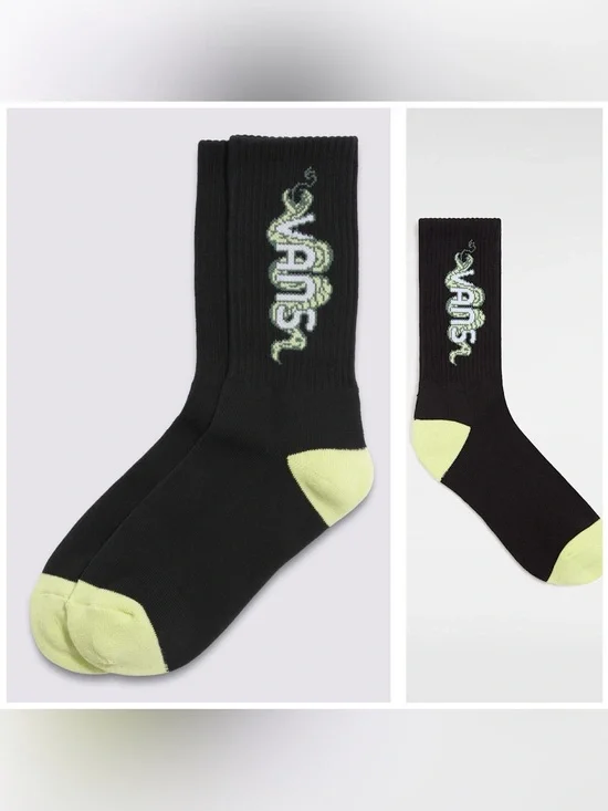 VANS Faster Crew Lime Sherbet Sock