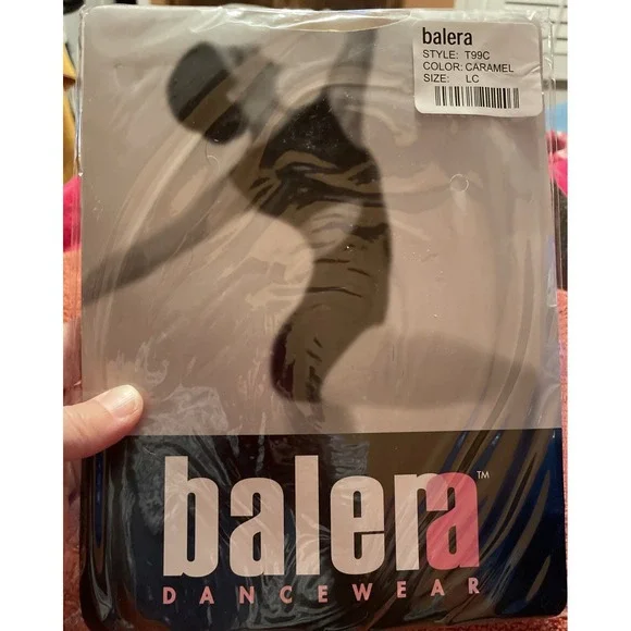 Balera Girls LC Tights Caramel Dancewear Style T99C Dance Ballet New