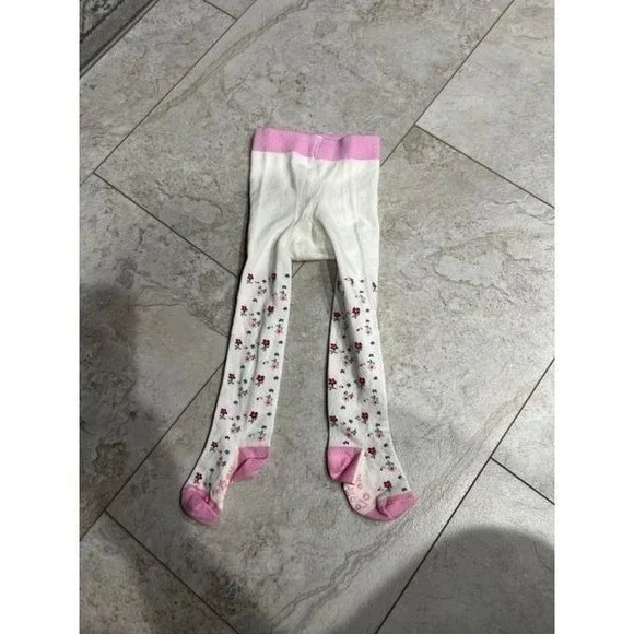 jojo‎ maman Bebe girl tights new 1-2 years