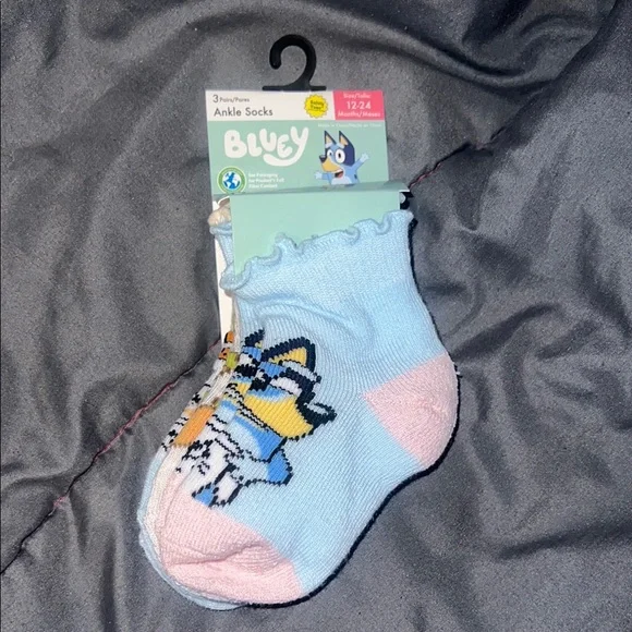 COPY - Bluey Ankle Socks for Kids