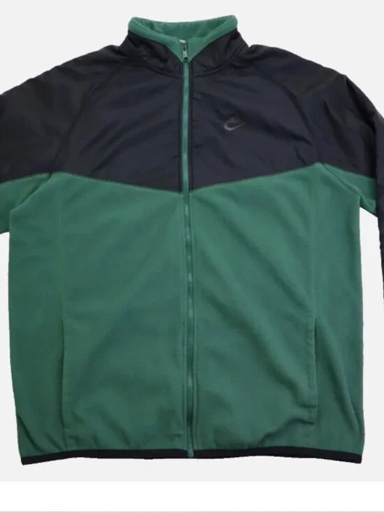 Nike Sportswear Full Zip Fleece Men's Jacket Size XL Excellent Pre-Owned