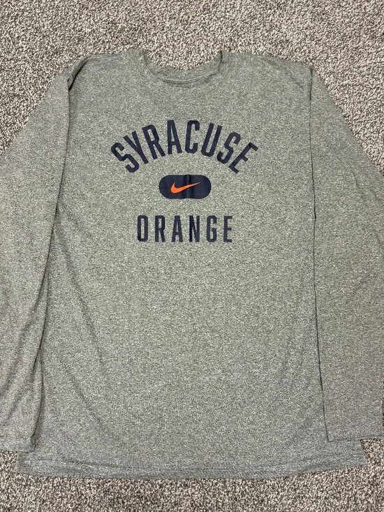 Nike Syracuse Dri-Fit Long Sleeve Tee, Size XL (Tall)