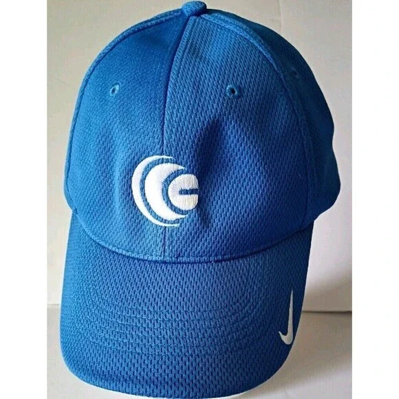 Nike Dri-FIT Stretch Sandwich Bill Cap 333115 Pacific Blue M/L Origin Group New