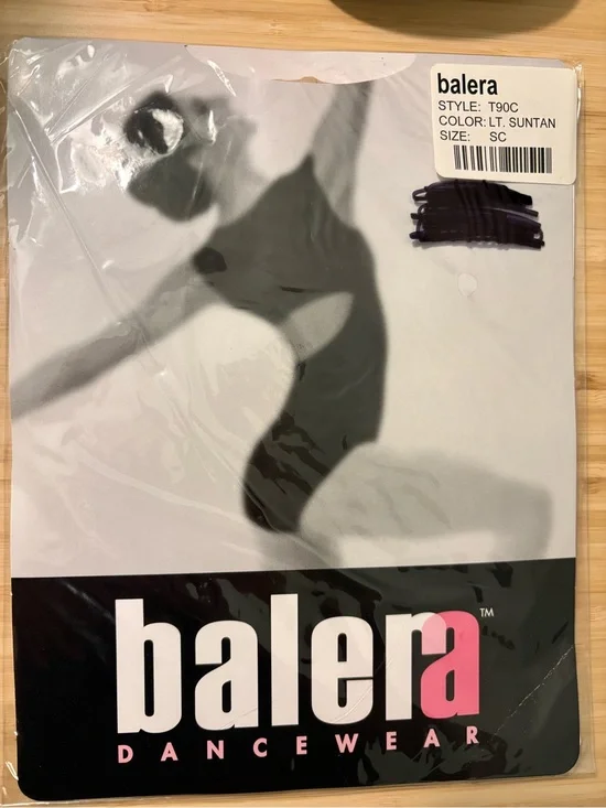 Balera Footed Tights in Light Tan
