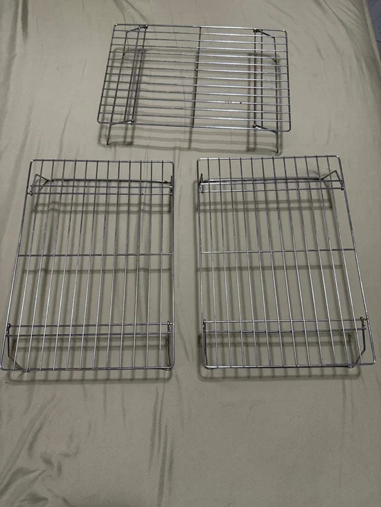- Set of 3 Cooling grid oh for baking
