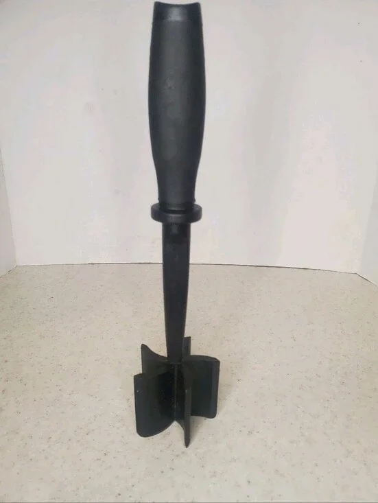 Pampered Chef Mix 'N Chop Ground Meat Chopper Nylon Kitchen Tool Black