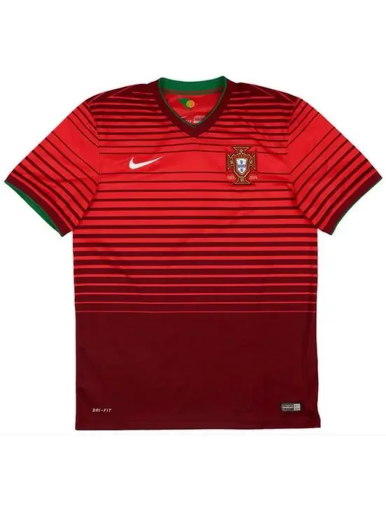 Nike Soccer Jersey Tshirt Portugal 2014-15 Red Shirt Sz sm