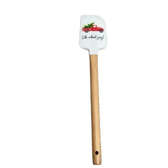 🍭4/$20 New Christmas Tree Truck Holiday Spatula with Measurement Conversions