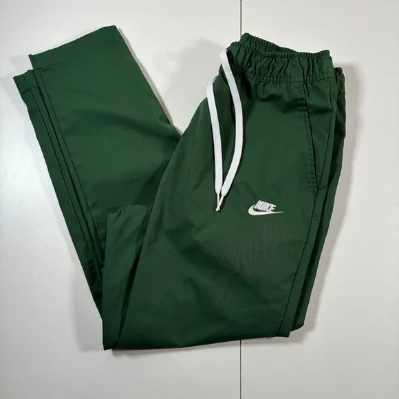 Nike Club Woven Tapered Pant Medium Green Sportswear Jogger Sweatpants