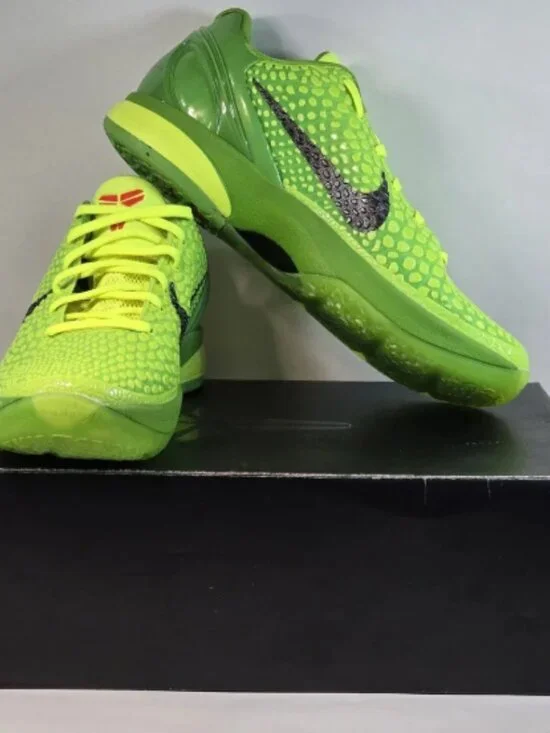 Nike Kobe 6 Protro Shoes Mens  Grinches Black Crimson