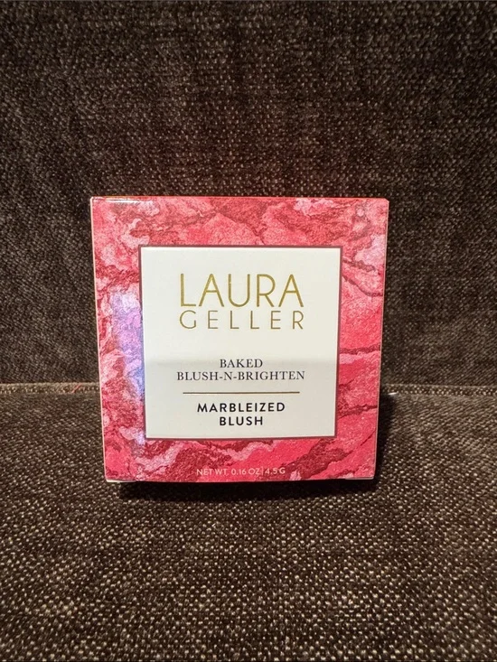 NIB Laura Geller Baked Blush-n-Brighten Marbleized Blush Tropic Hues