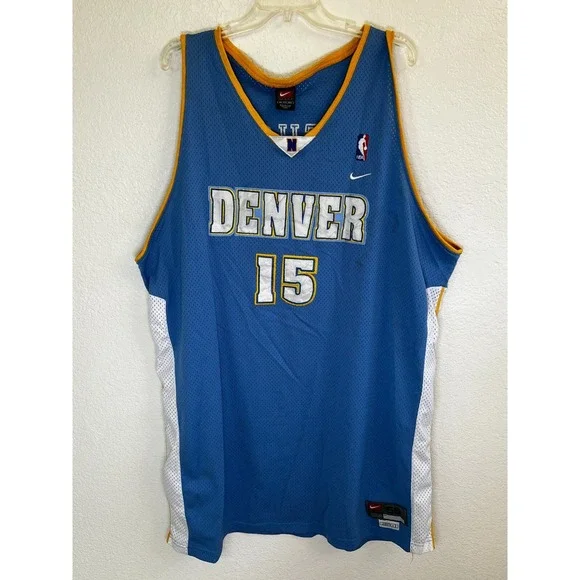 Nike Denver Nuggets Carmelo Anthony Nike Swingman Jersey‎ 2XL *READ*