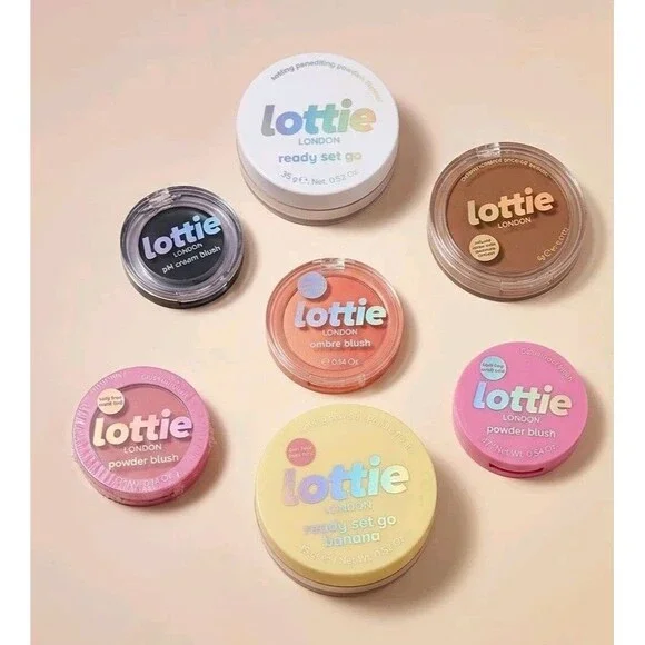 Lottie London Makeup Lot 7 Pc Blush Bronzer Setting Powder Sealed New