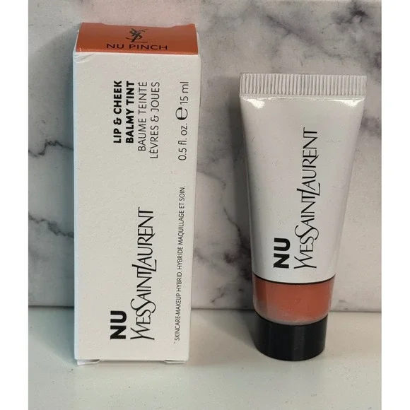 Yves Saint Laurent NU Pinch Lip‎ Cheek Balm Tint Nu Pinch 05 Fl Oz 15ml
