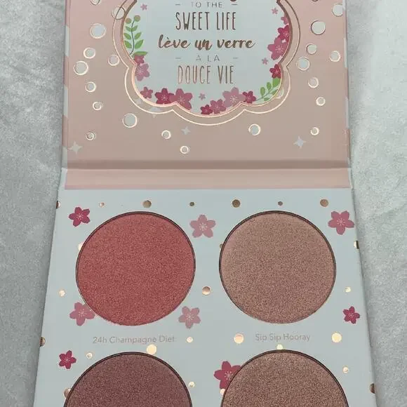 Beauty Bakerie Cotton Candy Champagne Blushlighter Palette