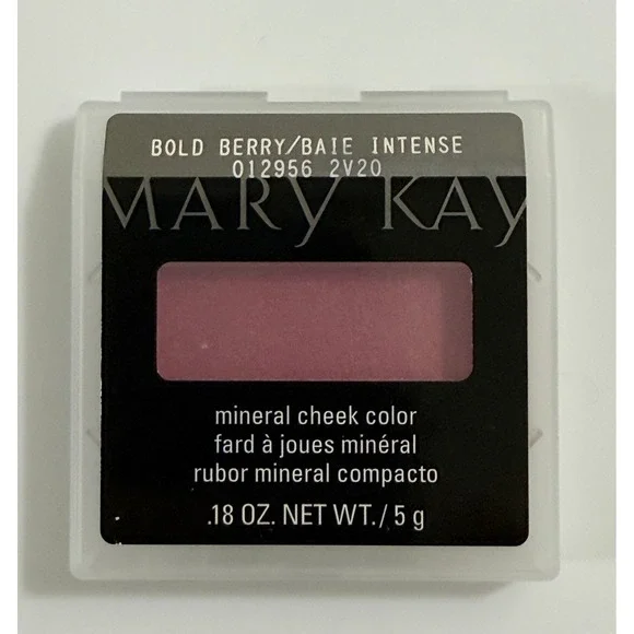 Mary Kay Mineral Cheek Color Women .18 oz Bold Berry Refill Pan 012956