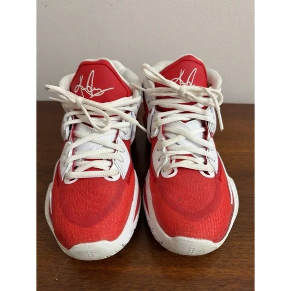 Nike Boys Kyrie Infinity TB University Red Lace Up Size 4.5
