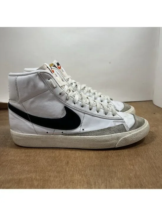 Nike Blazer Mid 77 Men Size 8 BQ6806-100 White Basketball Shoes Sneakers