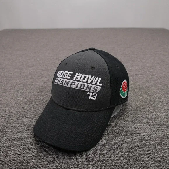 Stanford Cardinal Hat Mens One Size Black NCAA Football Nike Rose Bowl