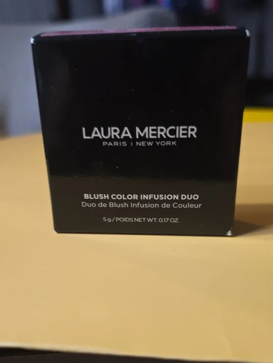 laura mercier Blush Color Infusion Duo — Black Packaging with Pink Accent