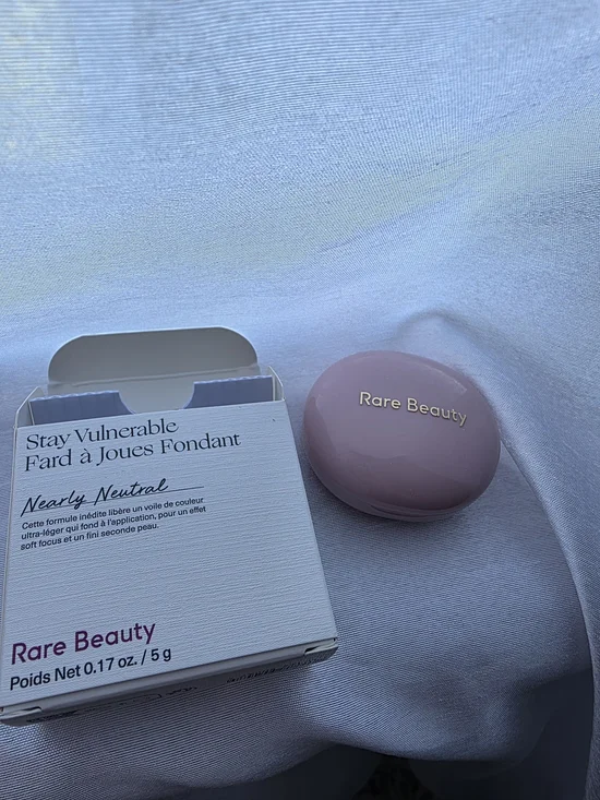 Rare Beauty Nearly Neutral Cream Blush - Soft Warm Nude
