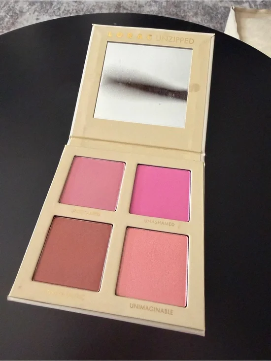 LORAC Unzipped Cheek Palette | Blush Palette | 4 Full-Size Shades
