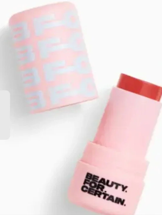 BEAUTY FOR CERTAIN Lip+Cheek Stick Sangria(Strawberry Sorbet-Berry Pink) Sealed