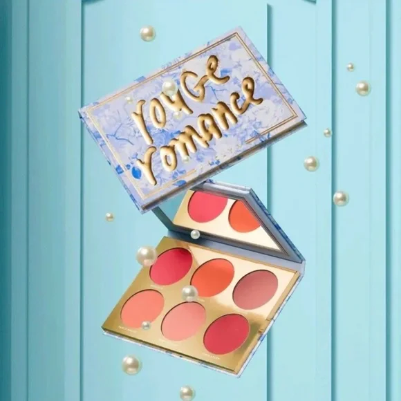 Jaclyn Cosmetics ~ ‘ROUGE AFFAIR’ Matte Blush Palette w/ Box ~ Full Size 28.8 g