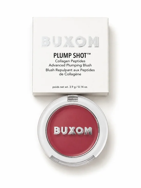 BUXOM Plump Shot™ Collagen Peptides Advanced Plumping Blush – Cheeky Dolly