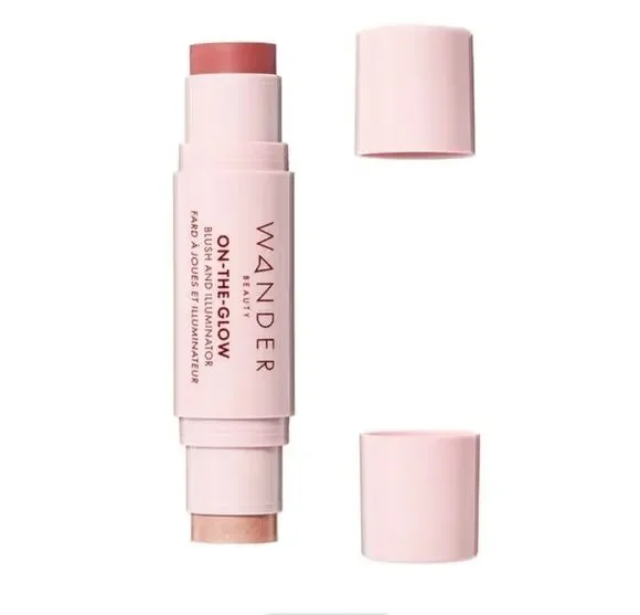 Wander Beauty On-the-Glow Blush And Illuminator - Sienna Sunset/Nude Glow
