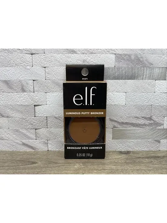 e.l.f. Luminous Putty Bronzer Lightweight Putty-to-Powder ‘Sun Chaser’ 0.35 Oz.