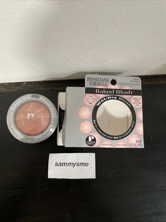 PHYSICIANS FORMULA Baked Blush #3850 Baked Ginger, Please Read Description