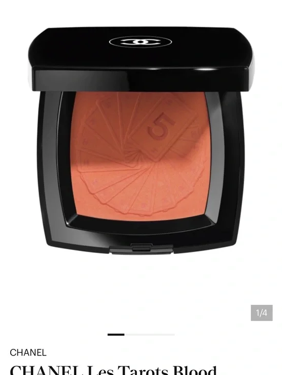 CHANEL Les Beiges Blush in Warm Orange