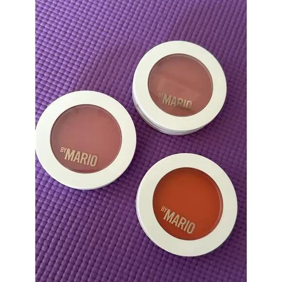 3 Makeup By Mario Soft Pop Plumping Blush Veil NEW Papaya Pop Paradise Pink more