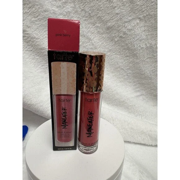 Tarte Maneater Blush & Glow Cheek Plump Pink Berry 0.27 oz New in Box