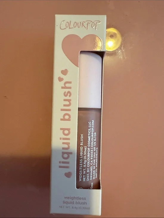 ColourPop Weightless Liquid Blush — Dusty Rose