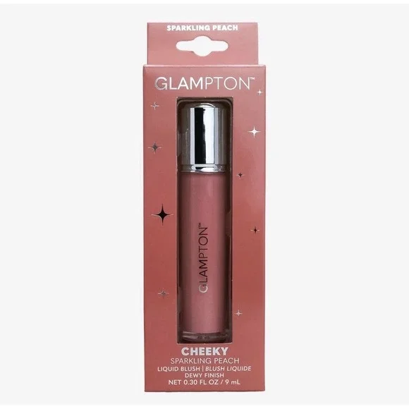 Glampton Cheeky Liquid Blush .3 oz - Sparkling Peach