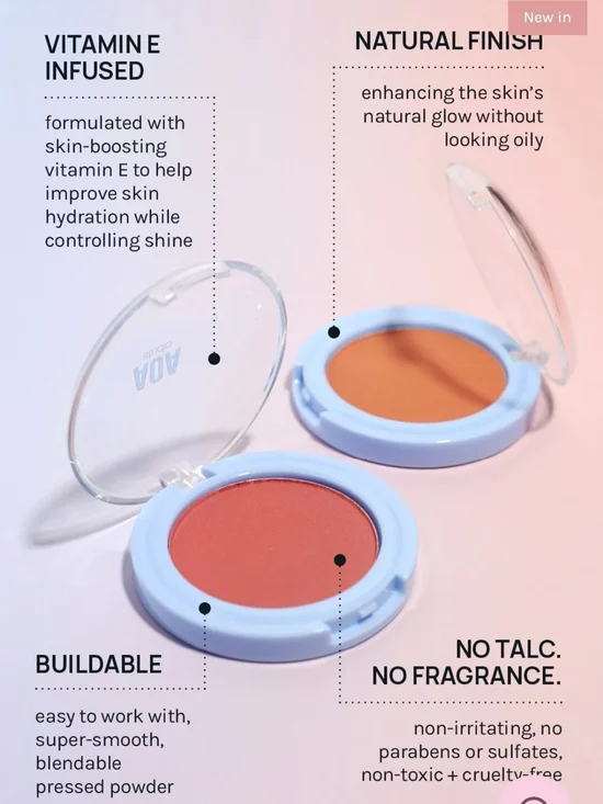 Cloud Flush Blush Billowy Rose Blush -BNIB