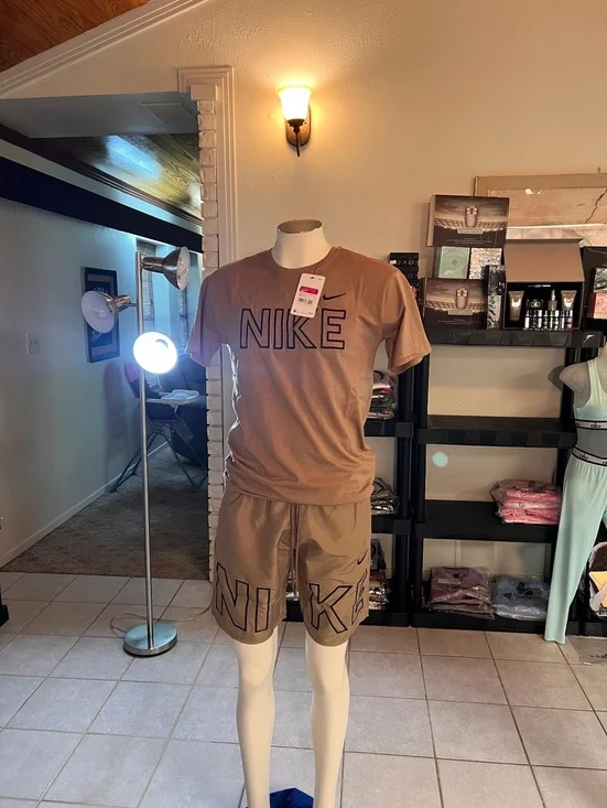 Mens nike short/shirt sets XL