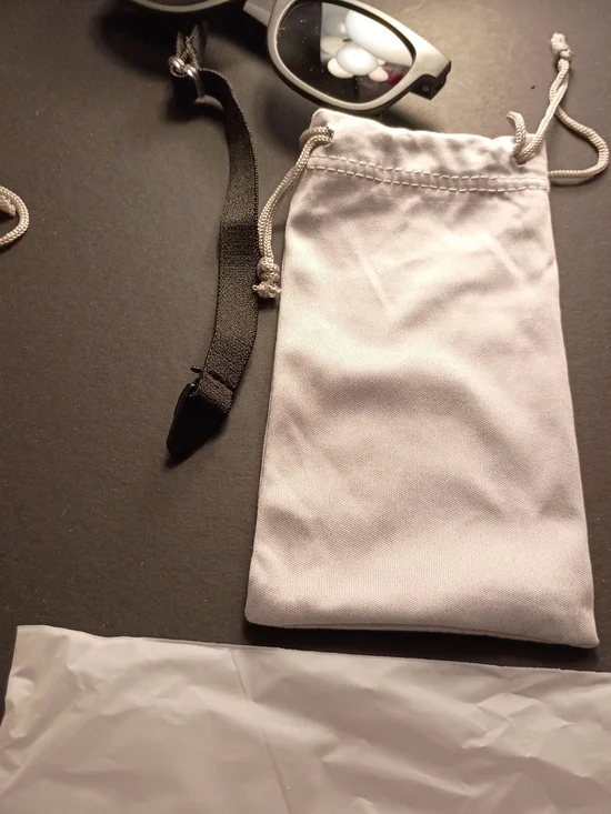 Kids Sunglasses with White Drawstring Pouch - Youth Sunglasses