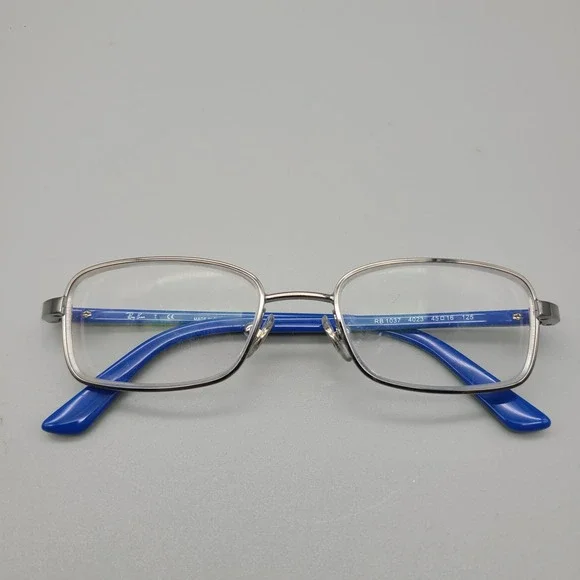 Ray-Ban Junior RB 1037 4023 Blue Rectangular Eyeglasses 45-16-125 FRAME ONLY