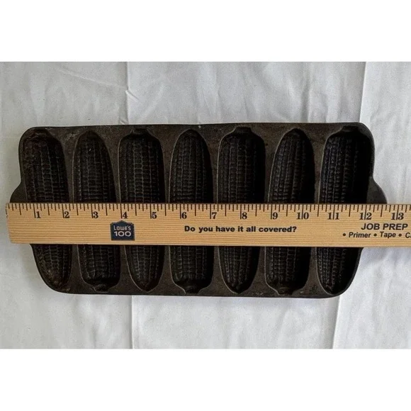 Wagner‎ Ware 7 Stick Corn Bread Pan USA Mold Mark K Cast Iron Vintage