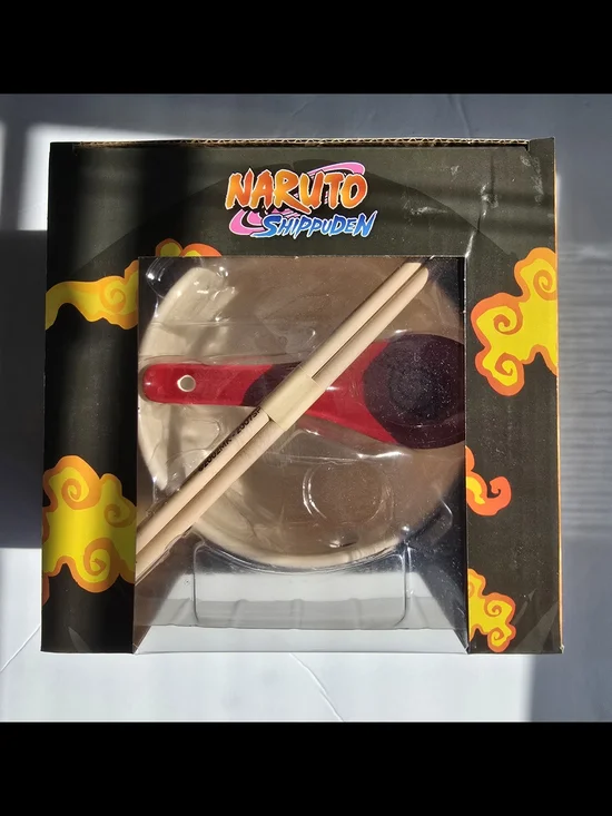 Naruto Ramen Bowl Set with Chopsticks