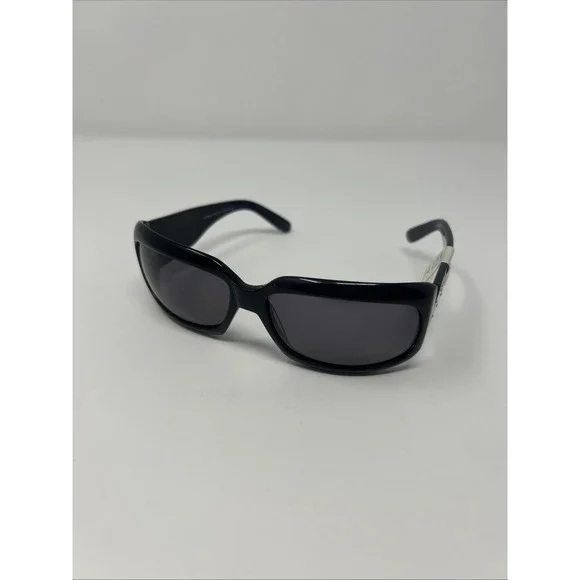 NWT Norman Childs GORGEOUS GAIL Sunglasses 62-17-125 Adult Black Frame Rhineston