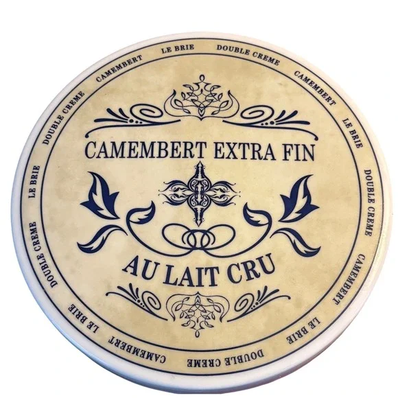 Gourmet du‎ Village Ceramic Cheese Baker Camembert Extra Fin French Design 5in
