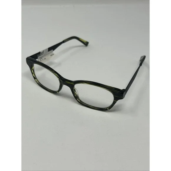 NWT Norman Childs STANWIX Eyeglasses 49-18-140 AMGB Child Green Frames